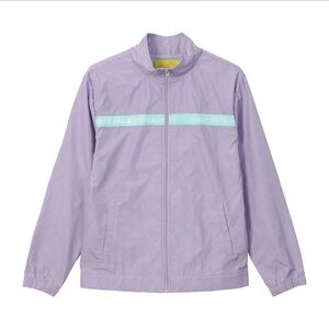 Golf Wang World Wide Quilted Track Jacket in Lavender, Men's